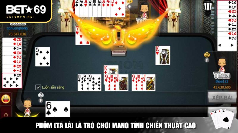 Game Bài Bet69 – Sân Chơi Đẳng Cấp Cho Cao Thủ Đánh Bài 3 Phỏm (Tá lả) là trò chơi mang tính chiến thuật cao
