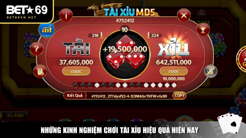 Kinh Nghiệm Chơi Tài Xỉu Hiệu Quả – Kinh Nghiệm Xương Máu Từ Cao Thủ 2 Những kinh nghiệm chơi Tài Xỉu hiệu quả hiện nay