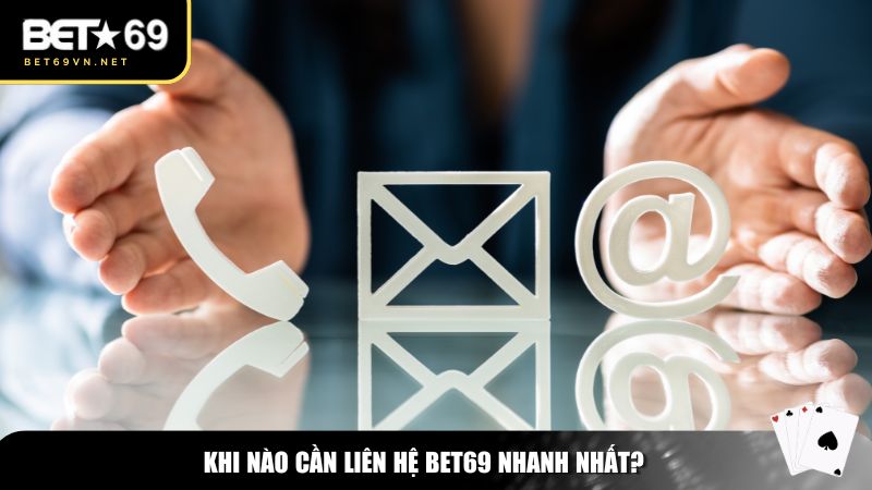 Liên Hệ Bet69: Hỗ Trợ Nhanh Chóng, Giải Đáp Mọi Thắc Mắc 1 Xác định khi nào cần liên hệ Bet69